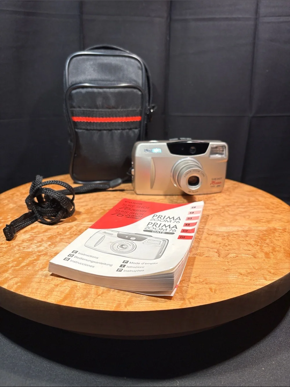 Canon Sure Shot 76 Zoom 35mm Film Camera Bundle - TESTED & WORKING! 📸